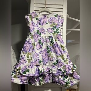 Little girls floral dress I. Good condition only worn once